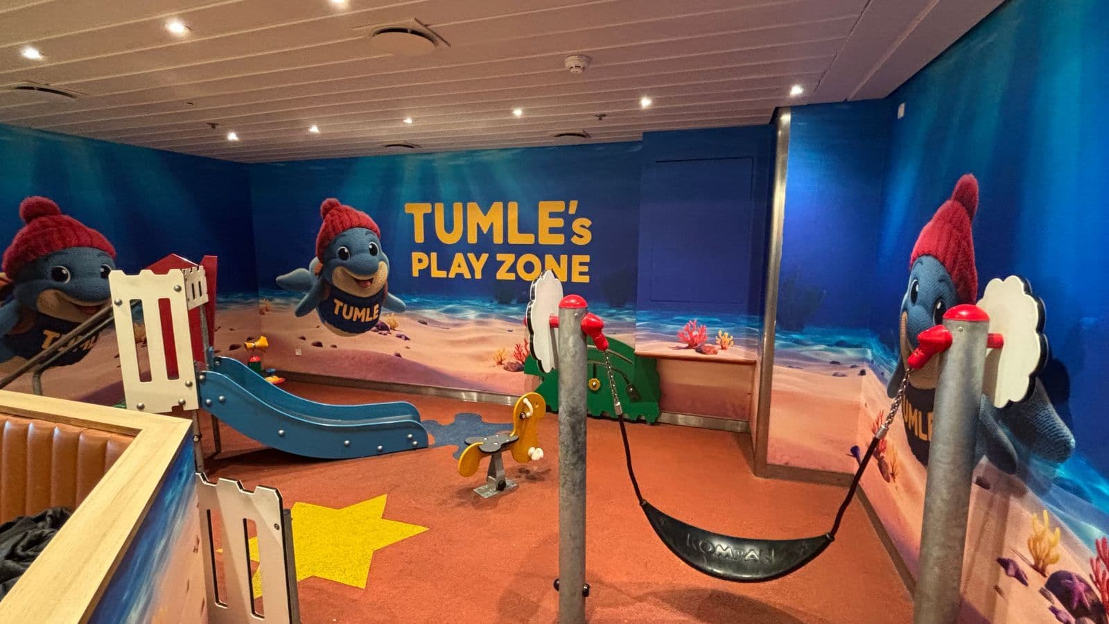 Kids play zone onboard Scandlines ferries