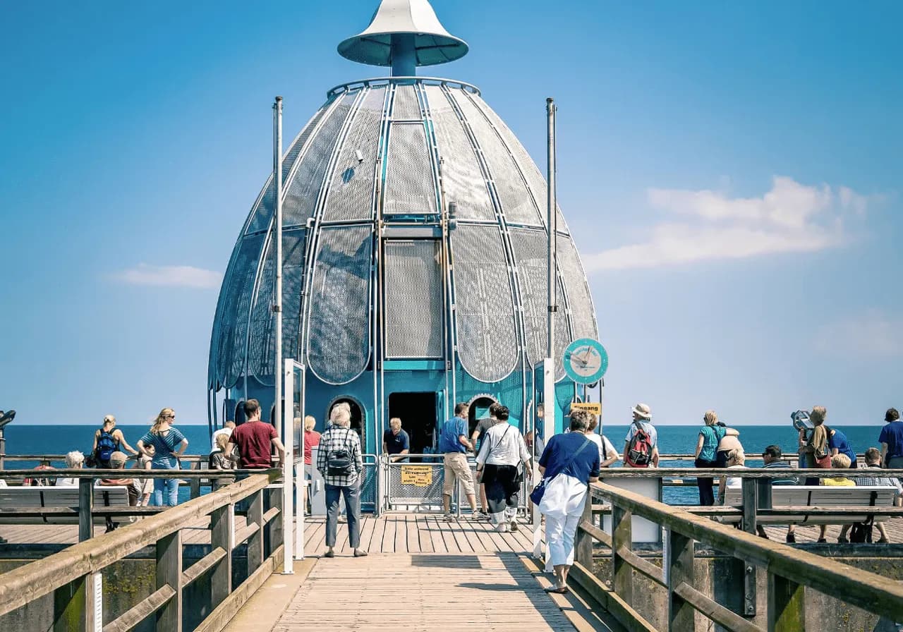 Dykkergondolen Tauchgondel Zinnowits