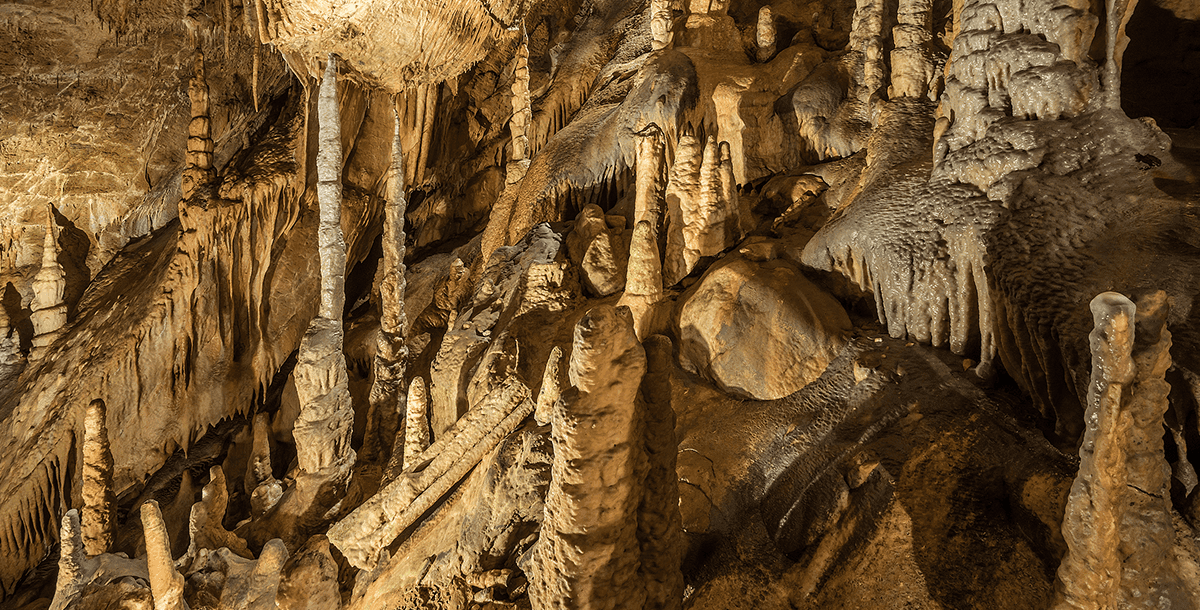 Drypstenshulen Baumannshoehle i Harzen