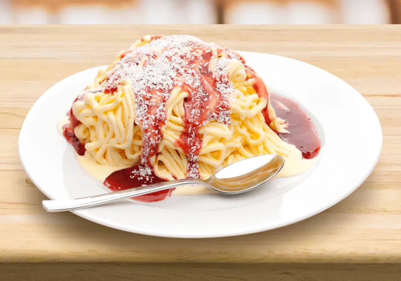 Carbonara-isen med chokoladeis og nødder